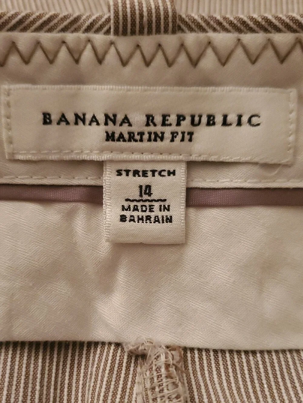 Banana Republic Martin Fit Stretch  Cotton Rayon Flat-Front Shorts 14